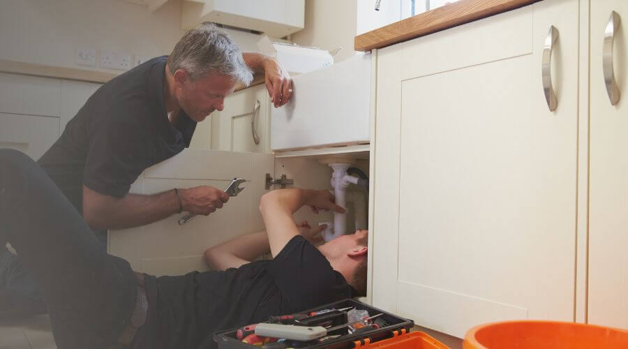 Professional burst pipe repair services in Goff, KS